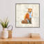 «Into the Woods IV No Border (Fox)» par Emily Adams - reproduction de cadre flottant sur toile-1536257182-1536257183