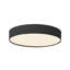 Rynn 5-in Black dimmable LED Flush Mount-1526963965