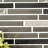 Antique Sable Interlocking 12 in. x 14 in. Stone Glass Blend Mosaic Wall Tile
