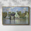 Maisons sur la rivière Zaan à Zaandam, 1871 - Claude Monet, toile tendue avec châssis-132874158-132874167
