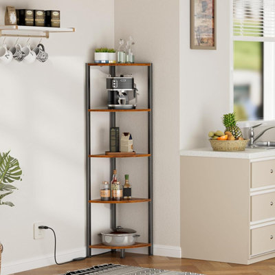 Moneeka 11.8 " W Steel Shelving Unit