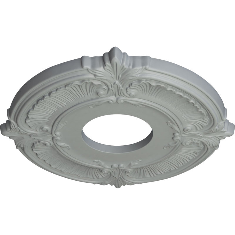 Médaillon de plafond H 12,75 po x l 12,75 po x P 0,5 po Attica