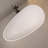 67" Freestanding Solid Surface Soaking Bathtub