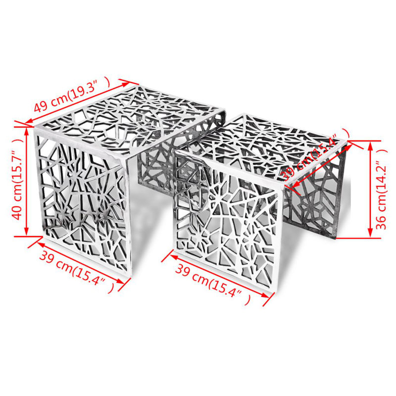 Glass Nesting Tables