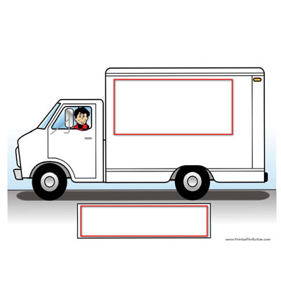 Personalized Truck Driver , Delivery- Male Snow Globe Frame Gift