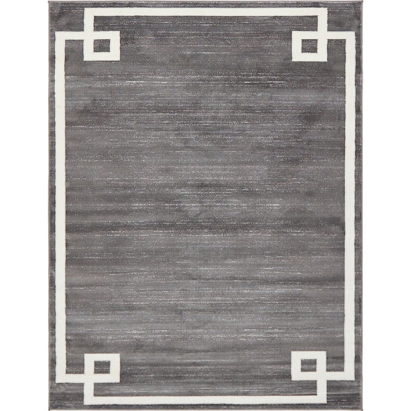 Heights Abstract Indoor Rug, Rectangle 9' x 12'