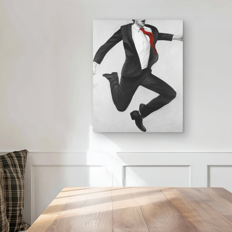 Happy classic - Contemporary figurative metal print decor