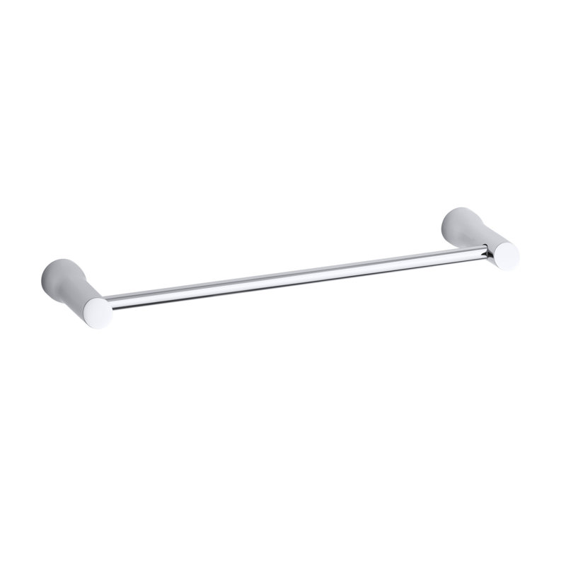 Porte-serviettes mural Toobi de 18 po, Chrome poli