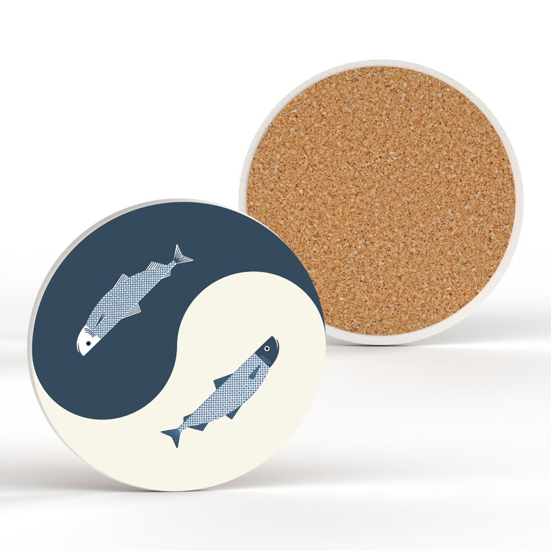 Ceramic Round 1 Piece Coaster
