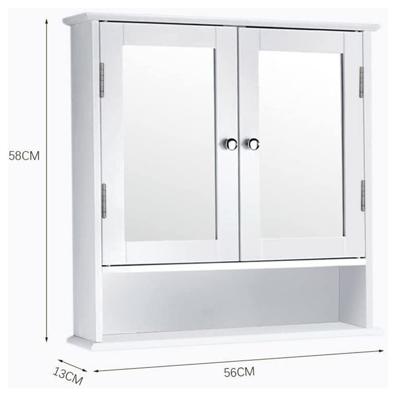 Ascalon Bathroom Cabinet, White