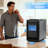 Electactic Bullet Ice Maker - 6Min Fast Ice, 11.8Lbs/24H, 2 Ice Sizes, Auto Self-Cleaning-121504544