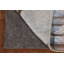 Tapis rayé abstrait moderne 3 x 5