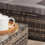 Elanora 193cm Wide L-Shaped Wicker Patio Sectional with Cushions