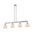 Luminaire suspendu linéaire à 4 lumières pour îlot de cuisine Morrow-32986466-32986461-32986473