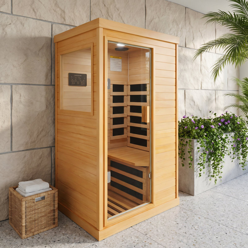 Sauna simple, sauna, ménage, petit sauna, sauna sec