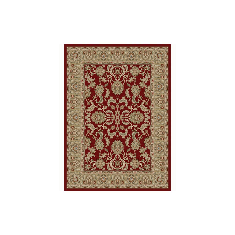 Tapis décoratif rouge/beige à tissé plat Bitner oriental, Rectangle 9 pi 3 po x 12 pi 6 po