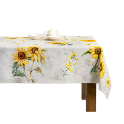 Maison d' Hermine Table Cloth Square Table 100% Cotton 60 x 60 Inches Tablecloth Reusable Decorative for Dining Room Farmhouse Home Valentines Day Decorations Spring Summer - Candice