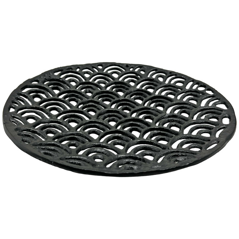  Assiette décorative en aluminium fabriquée à la main Arainn, H 1,5 po x l 12 po x P 12 po