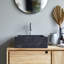 Slats Gray Marble Bathroom Sink-1271375439