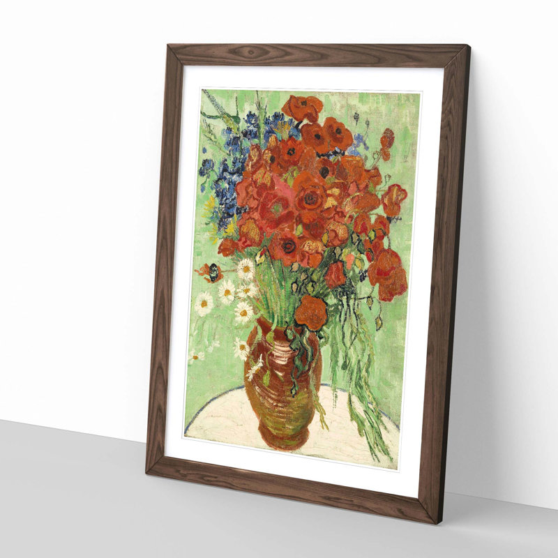 Vincent Van Gogh - Single Picture Frame Painting, Walnut
