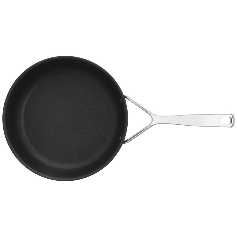 Demeyere AluPro Aluminum Nonstick Deep Fry Pan, 9.45" Diameter