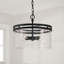 Luminaire suspendu tambour 4 lumières Yahiya-619300407