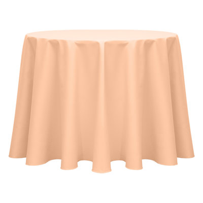 Nappe ronde en coton sergé
