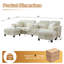 Canapé modulaire rembourré Corduroy-118704678