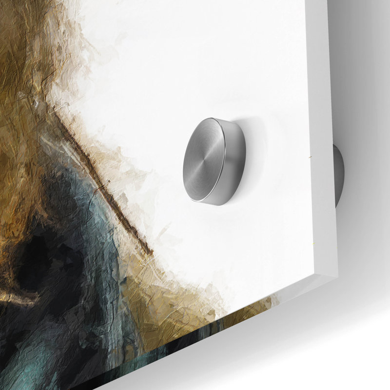 «Fluffy» par Sean Parnell, art mural en verre acrylique, H 24 po x l 24 po