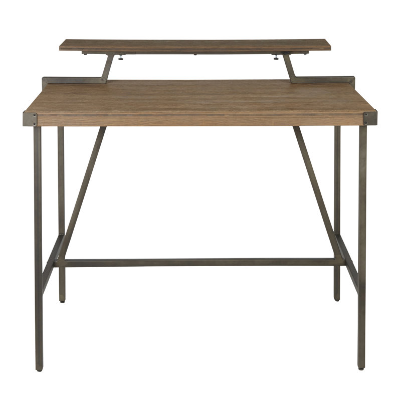 Bureau debout en bois massif Griggs, Antique