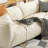 Modern Cream Straight Small-Apt Sofa