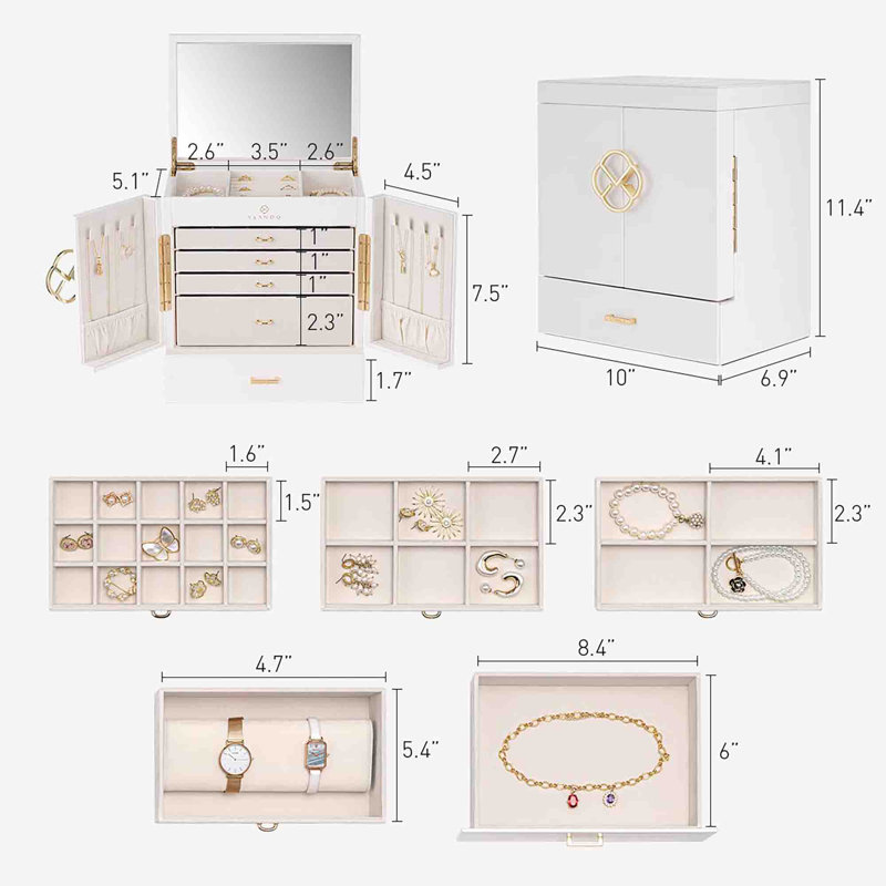 Accessory Box +, White