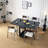 Folding Chairs with Cushion 2  PCS - Heavy Duty Steel Frame Foldable Dining Chairs-1684757499