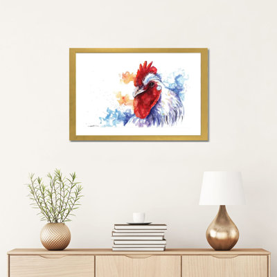Cock-A-Doodle-Doo par BebesArts - reproduction d'art