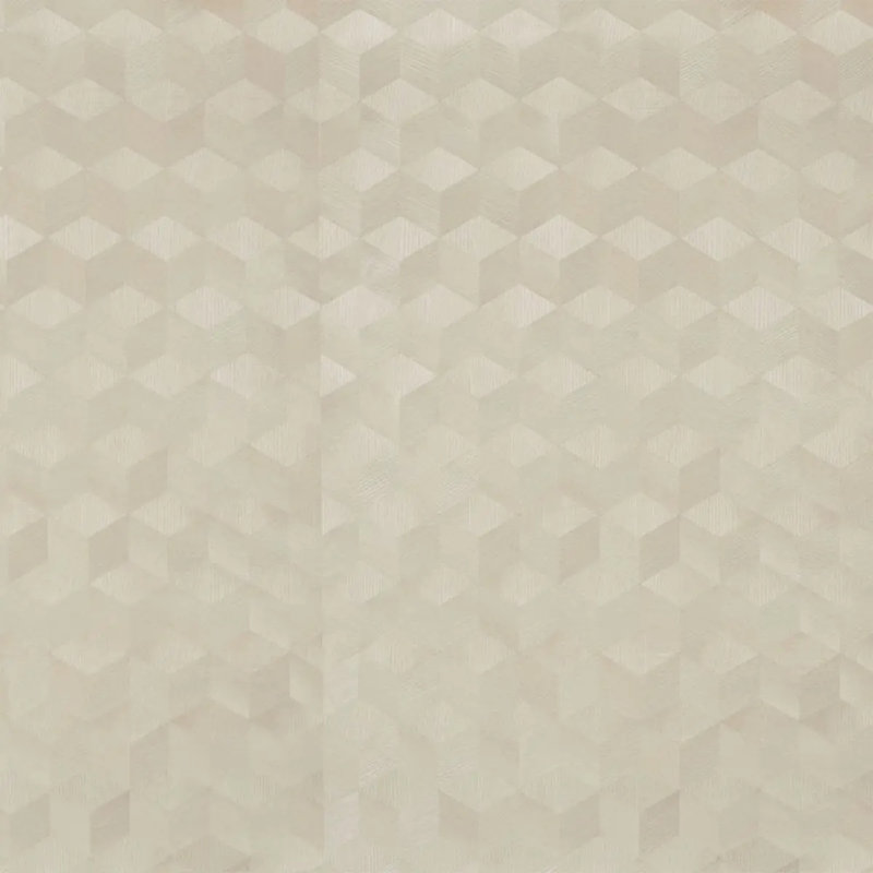 Chevron Inlay Wallpaper, Blond