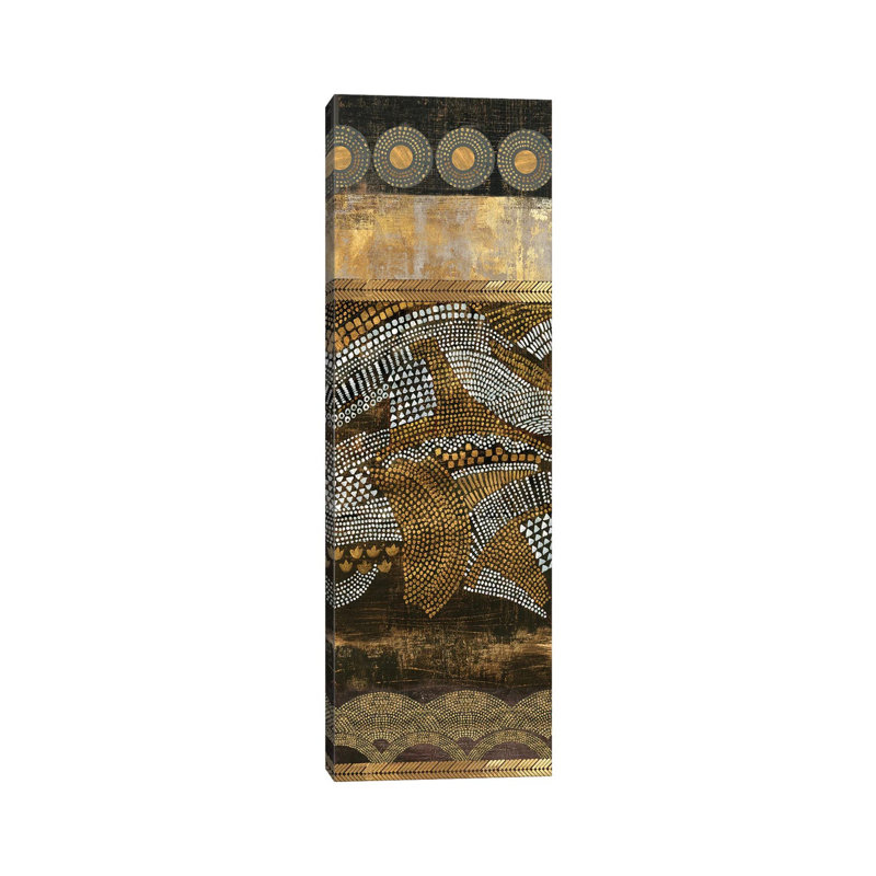 Art Nouveau II by Tom Reeves - Panoramic Gallery-Wrapped Canvas Giclée on Canvas, Canvas, 30.48 cm H x 91.44 cm W x 1.91 cm D