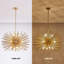 Lustre moderne avec tiges réglables Spoutnik