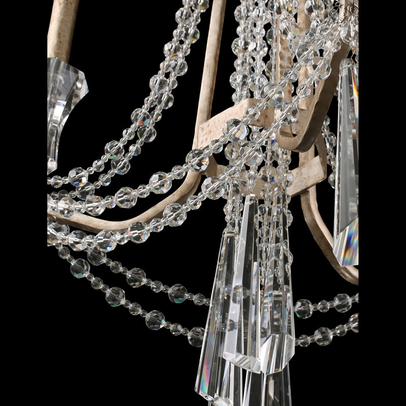 Barcelona Unique / Statement Drum Pendant, 3, Champagne