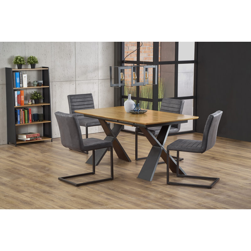 Coquelourde Metal Base Dining Table