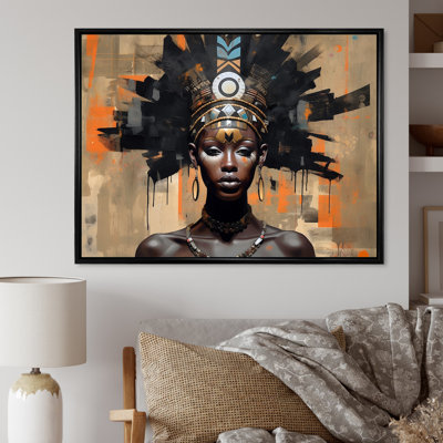 " Tribal Queen Contemporary African "