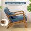 Walthill 63 cm Modern Scandinavian Solid Wood Armchair-2016855925-2037218240