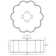 Axis Fabric Semi Flush Mount