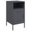 Bedside Cabinets 2 pcs 36x39x68 cm Steel-1007381214
