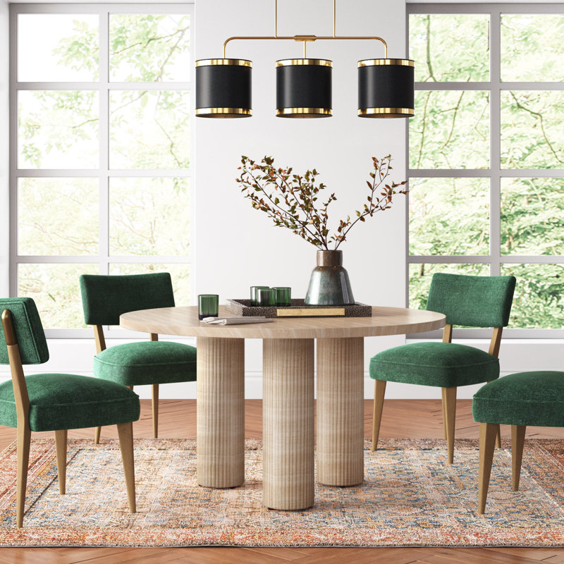 Deneuve 55'' Round Dining Table