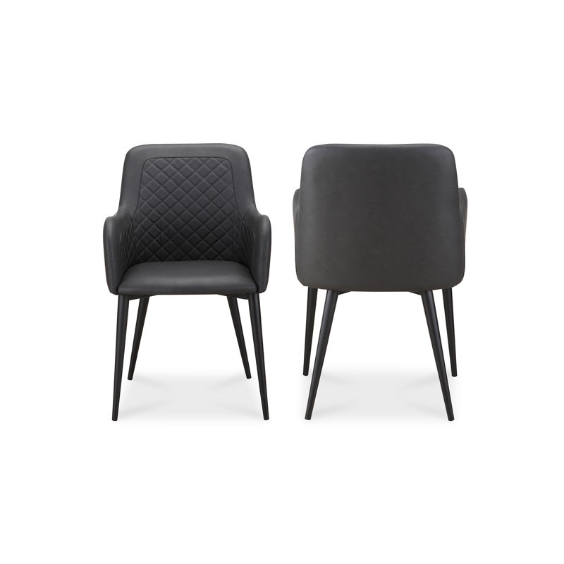 Cantata Upholstered Arm Chair, Slate