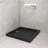 Streamline 36 in. x 36 in. Corner Acrylic Shower Base in Glossy Black, Drain Included-122950202