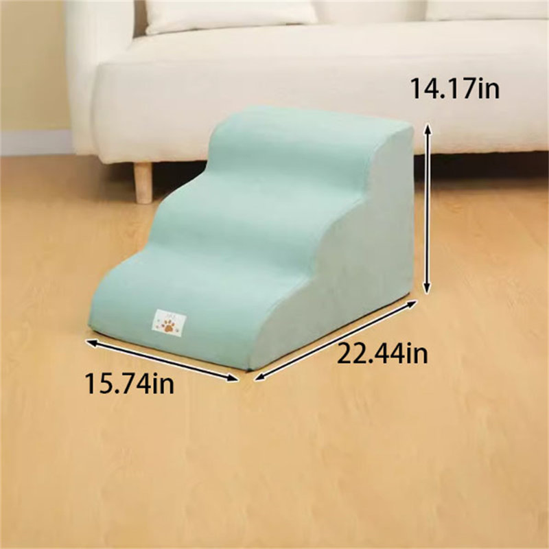 Escaliers pour petits chiens, Bleu