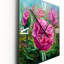 Horloge murale Bouquet de pivoines-1879642758