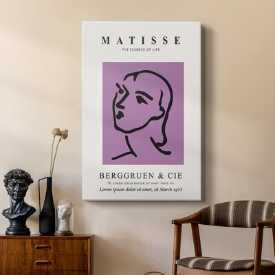 Matisse CV III, reproduction encadrée - galerie Cavas sur mesure