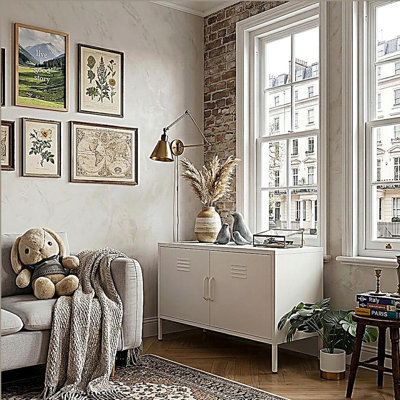 Armoire de rangement multifonctionnelle en métal